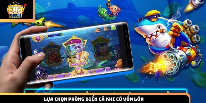 Lựa chọn phòng biển cả khi có vốn lớn